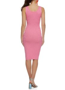Ribbed Knit Tank Dress sold by Rainbow