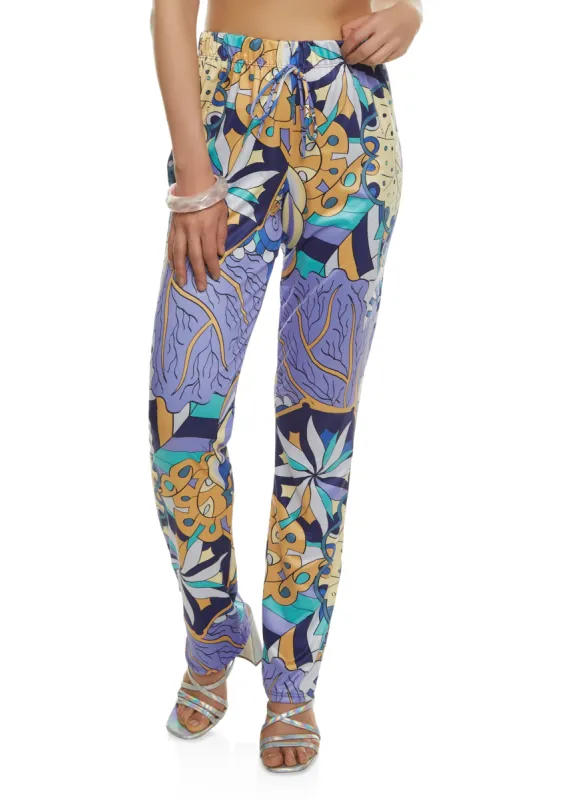 Printed High Waisted Pants sold by Rainbow