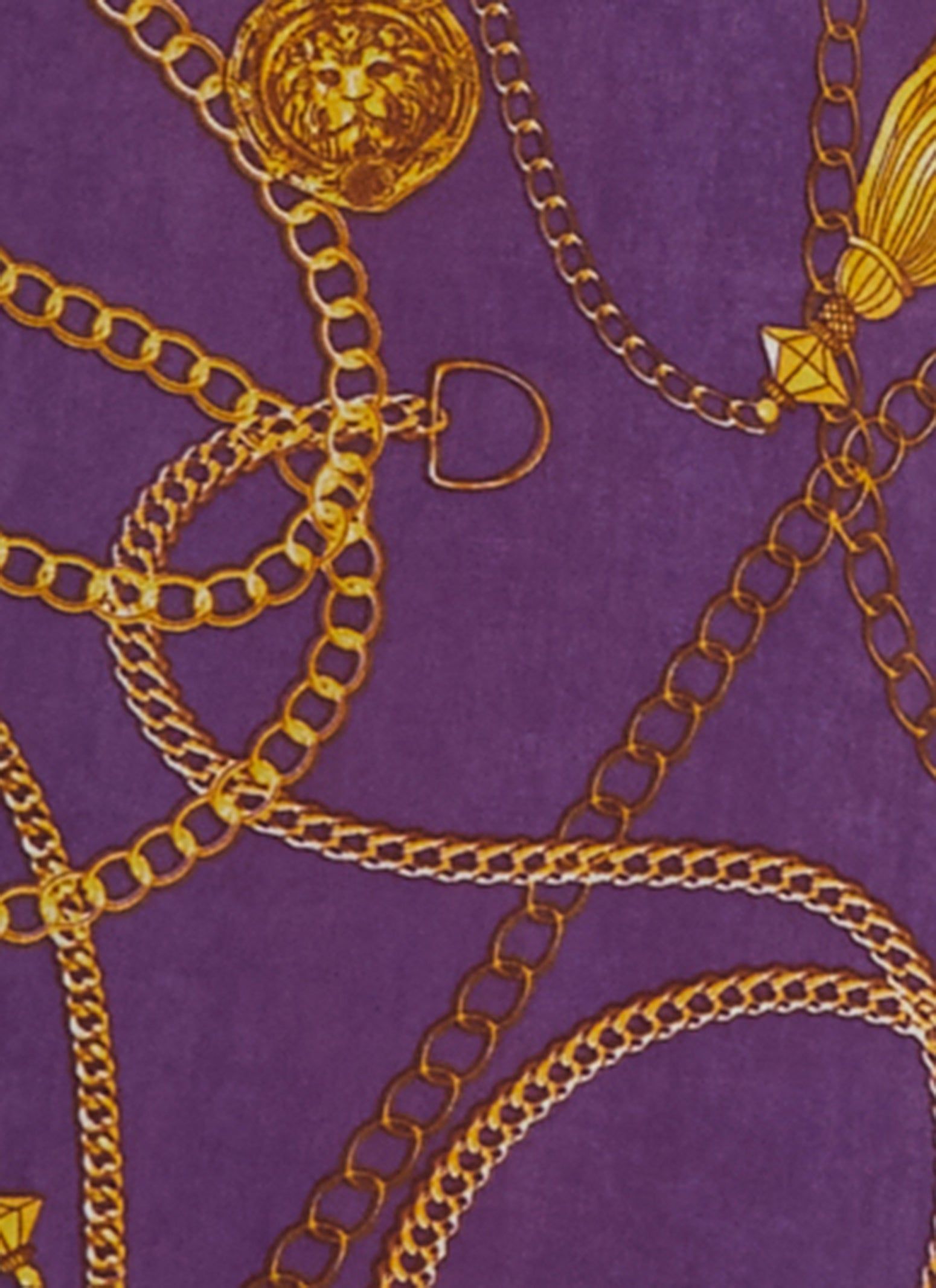 Plus Size Chain Status Print Button Front Shirt Dress sold by Rainbow product image thumbnail 4