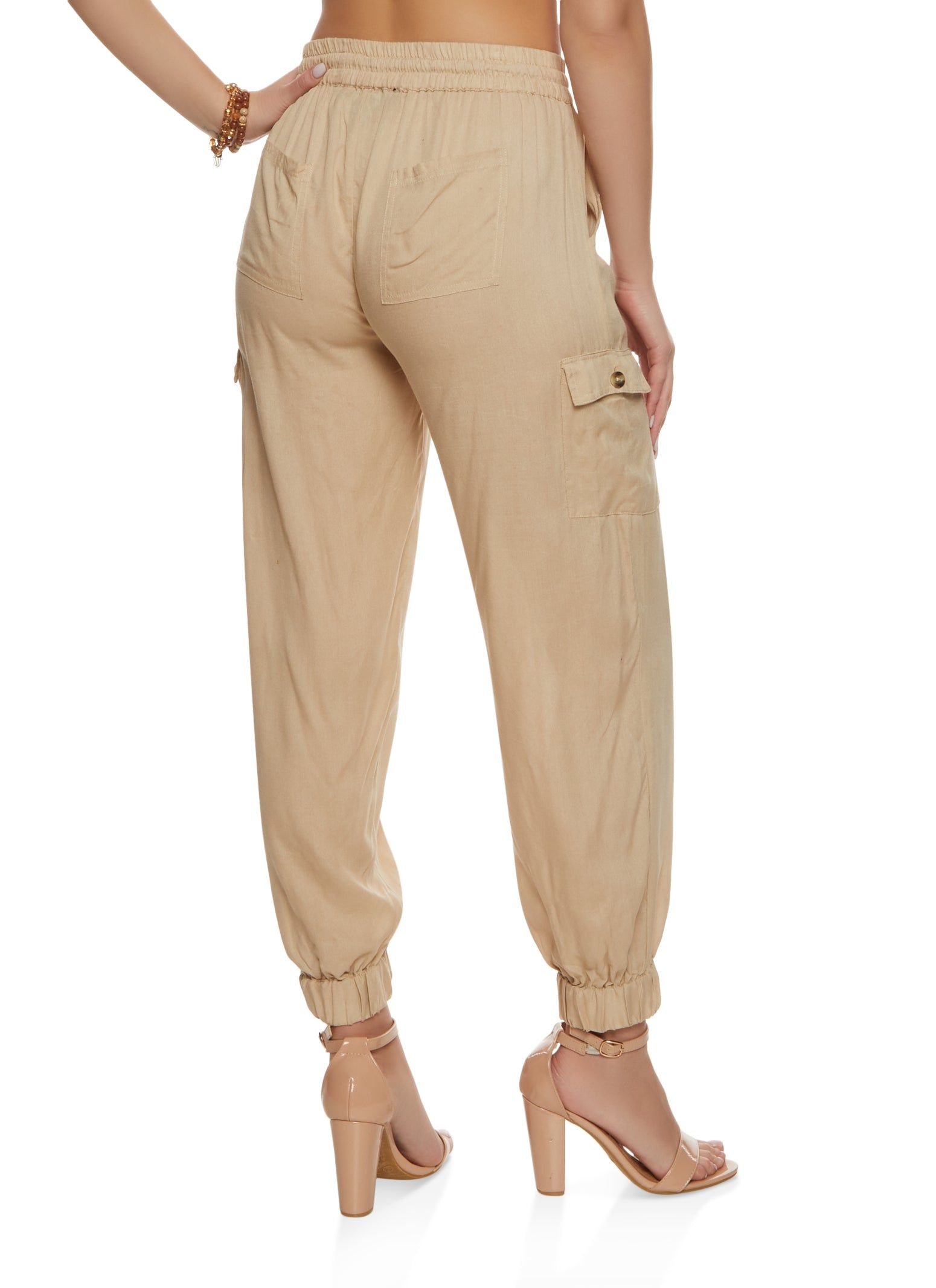 Drawstring Cargo Pocket Joggers sold by Rainbow product image thumbnail 2