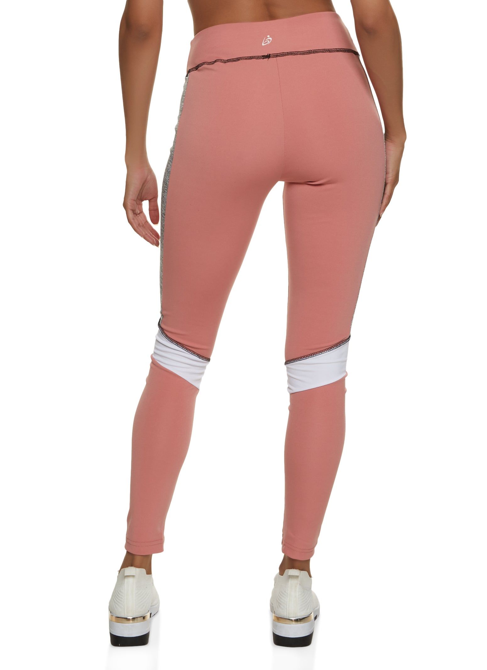 High Waist Color Block Active Leggings sold by Rainbow product image thumbnail 2