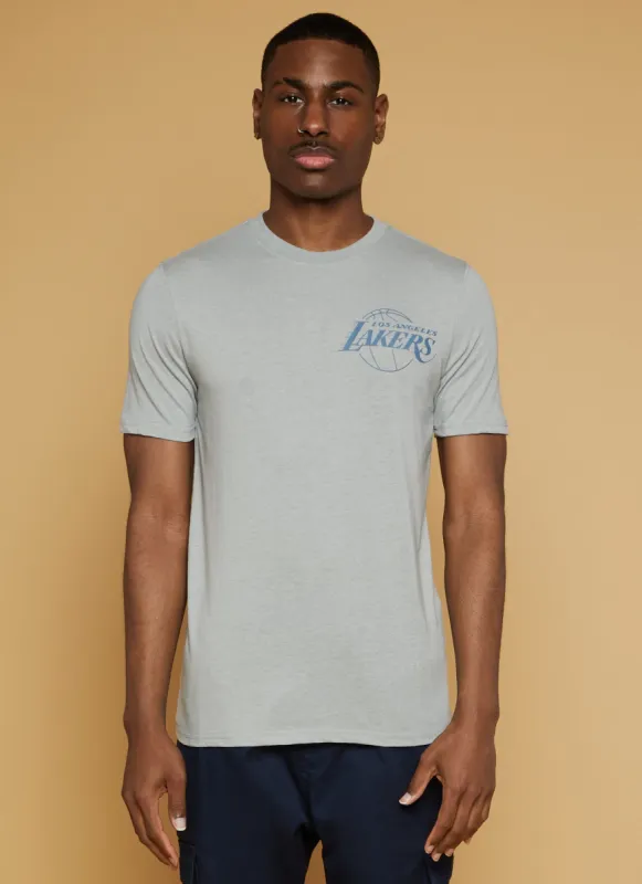 Mens NBA Los Angeles Lakers Graphic T Shirt sold by Rainbow