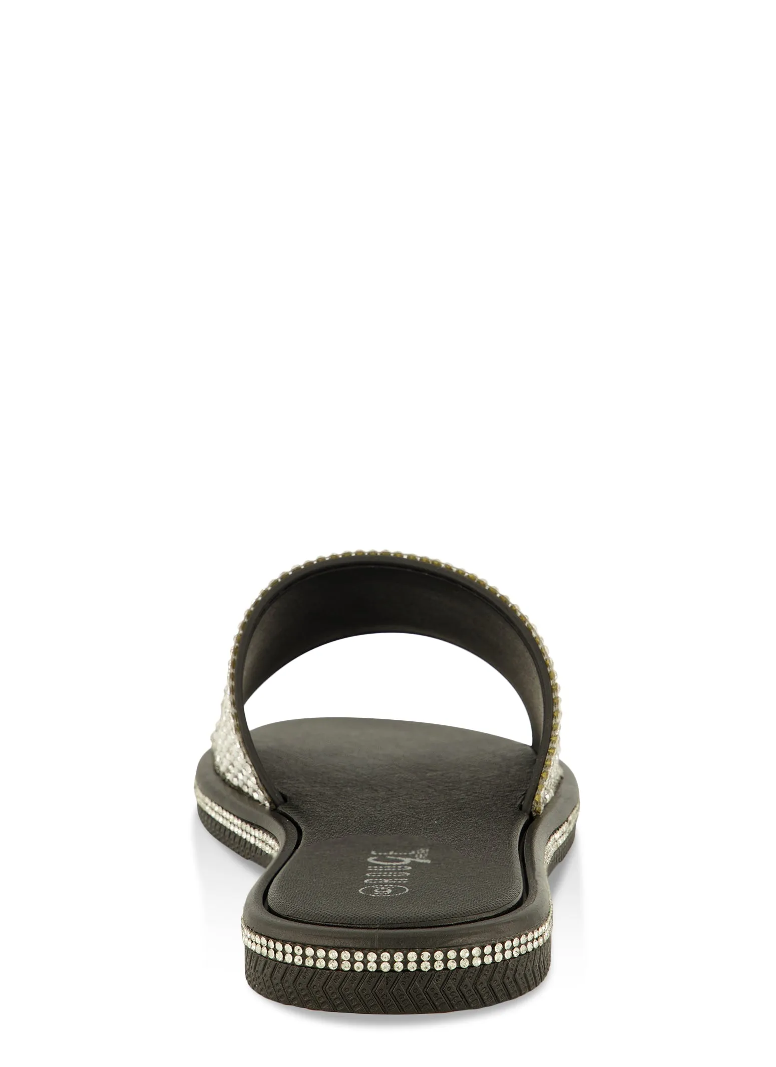 Rhinestone Studded Slide Sandals sold by Rainbow product image thumbnail 3