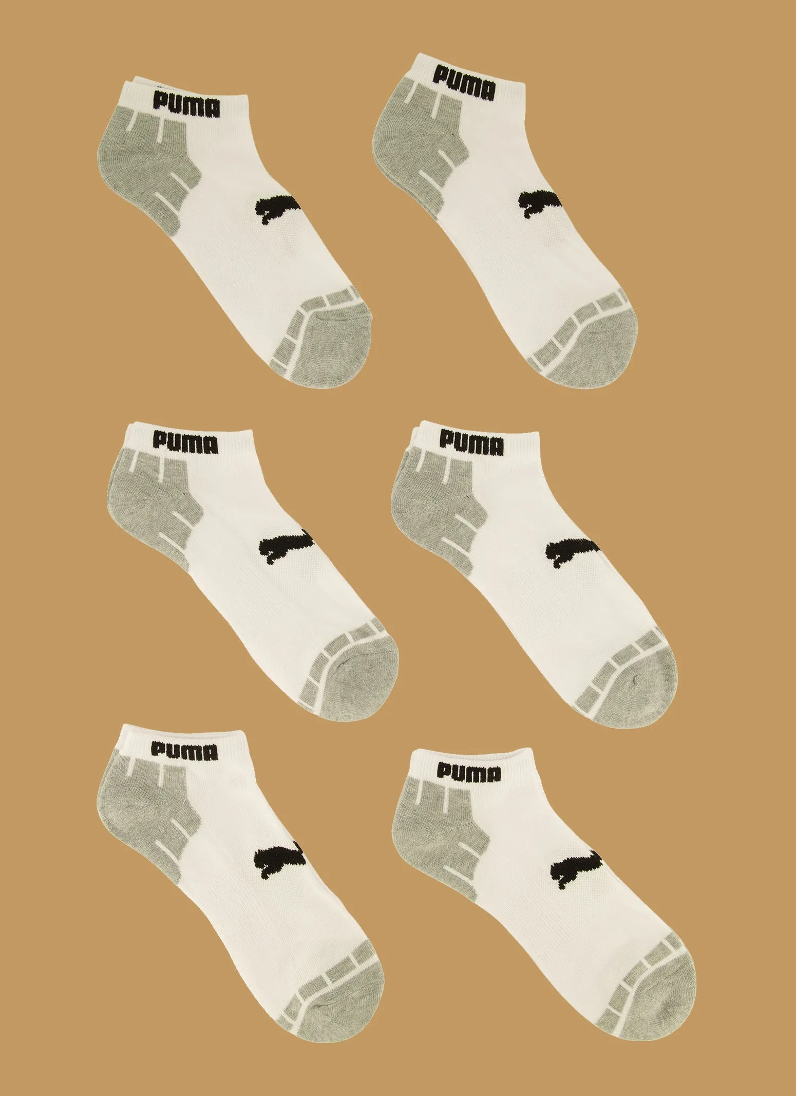 Mens Puma Low Cut Socks 6 Pairs sold by Rainbow product image thumbnail 2