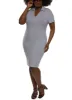 Plus Size Johnny Collar Midi Polo Dress sold by Rainbow