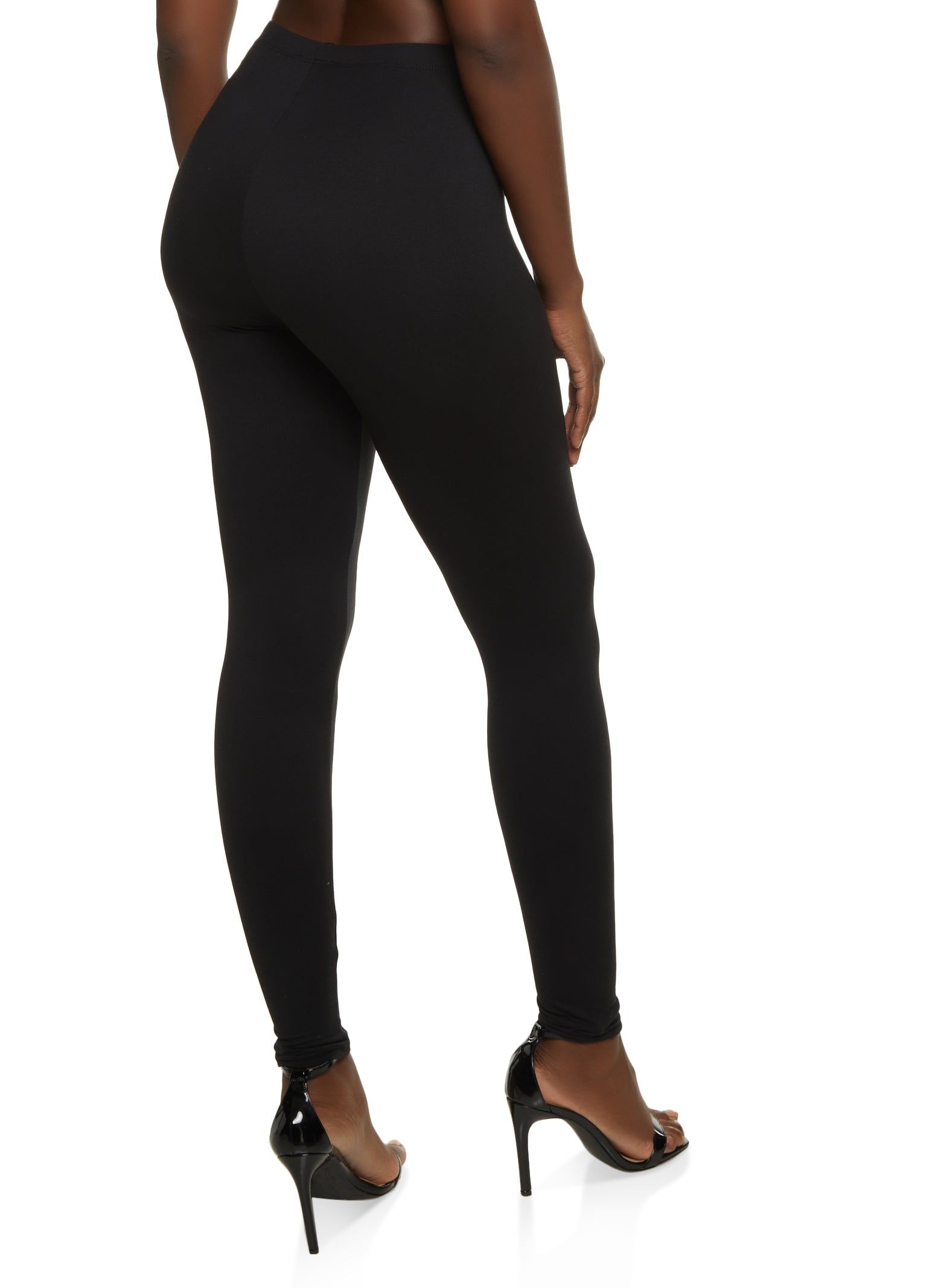 Basic High Waisted Leggings sold by Rainbow product image thumbnail 2