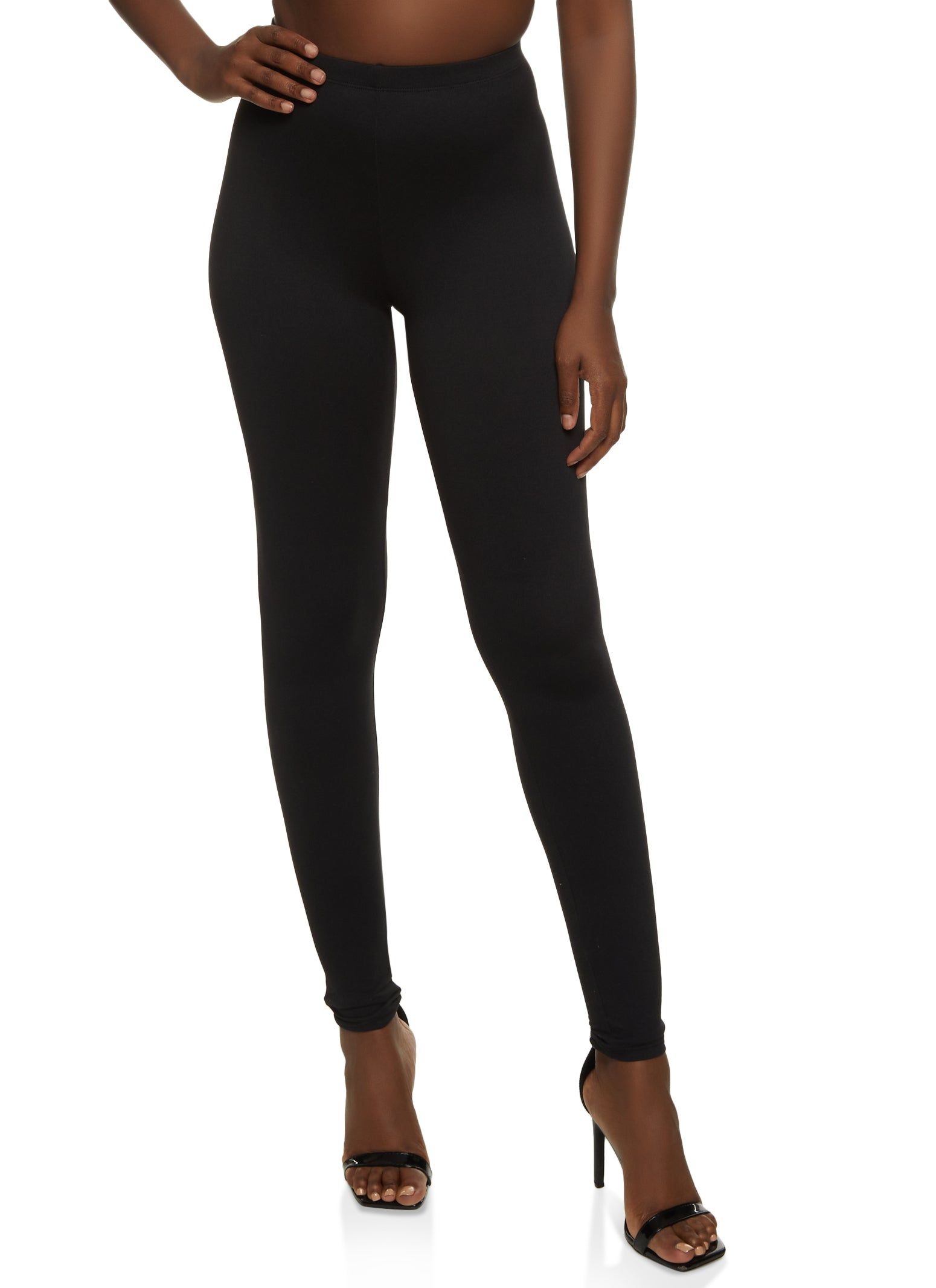 Basic High Waisted Leggings sold by Rainbow
