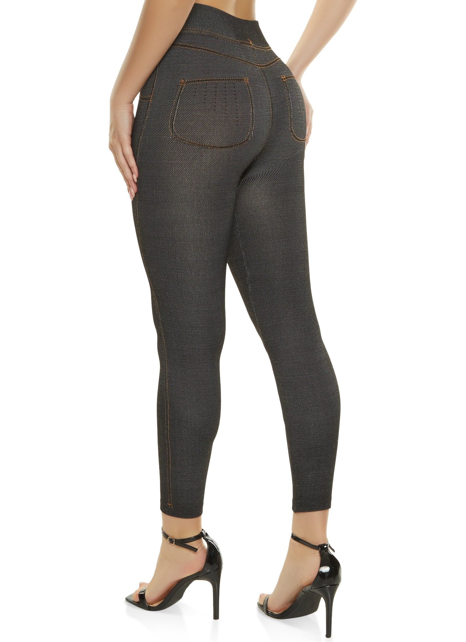 High Waisted Jeggings sold by Rainbow product image thumbnail 2