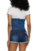 Paint Splatter Denim Corset T Shirt sold by Rainbow