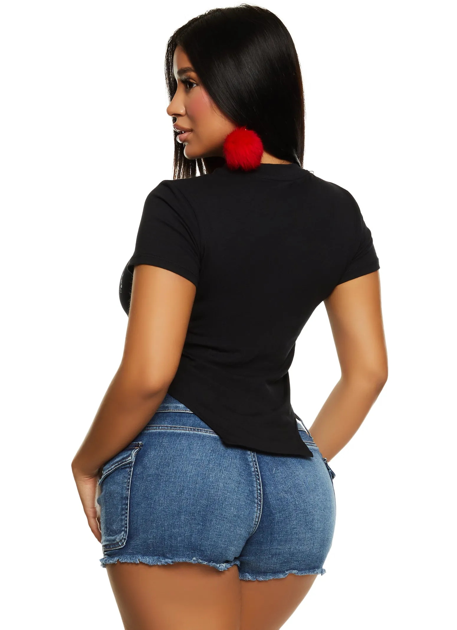 Freedom Hanky Hem Graphic Tee sold by Rainbow product image thumbnail 3