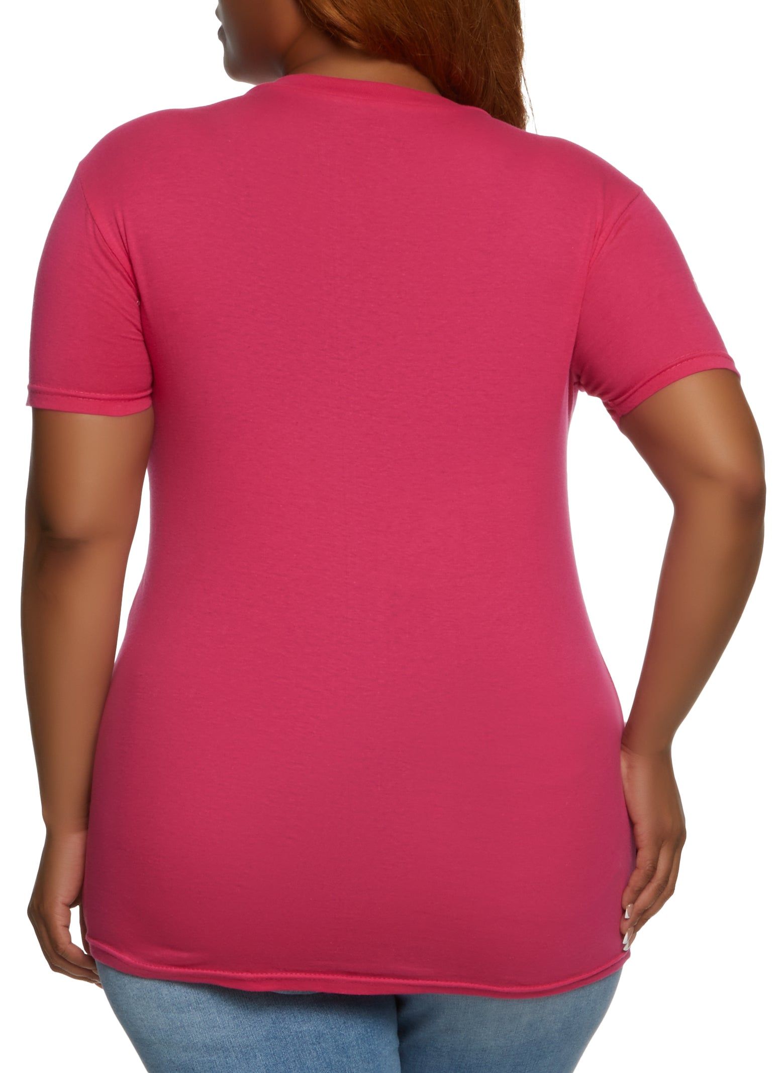 Plus Size Be Real Not Perfect Oversized Tee sold by Rainbow product image thumbnail 2