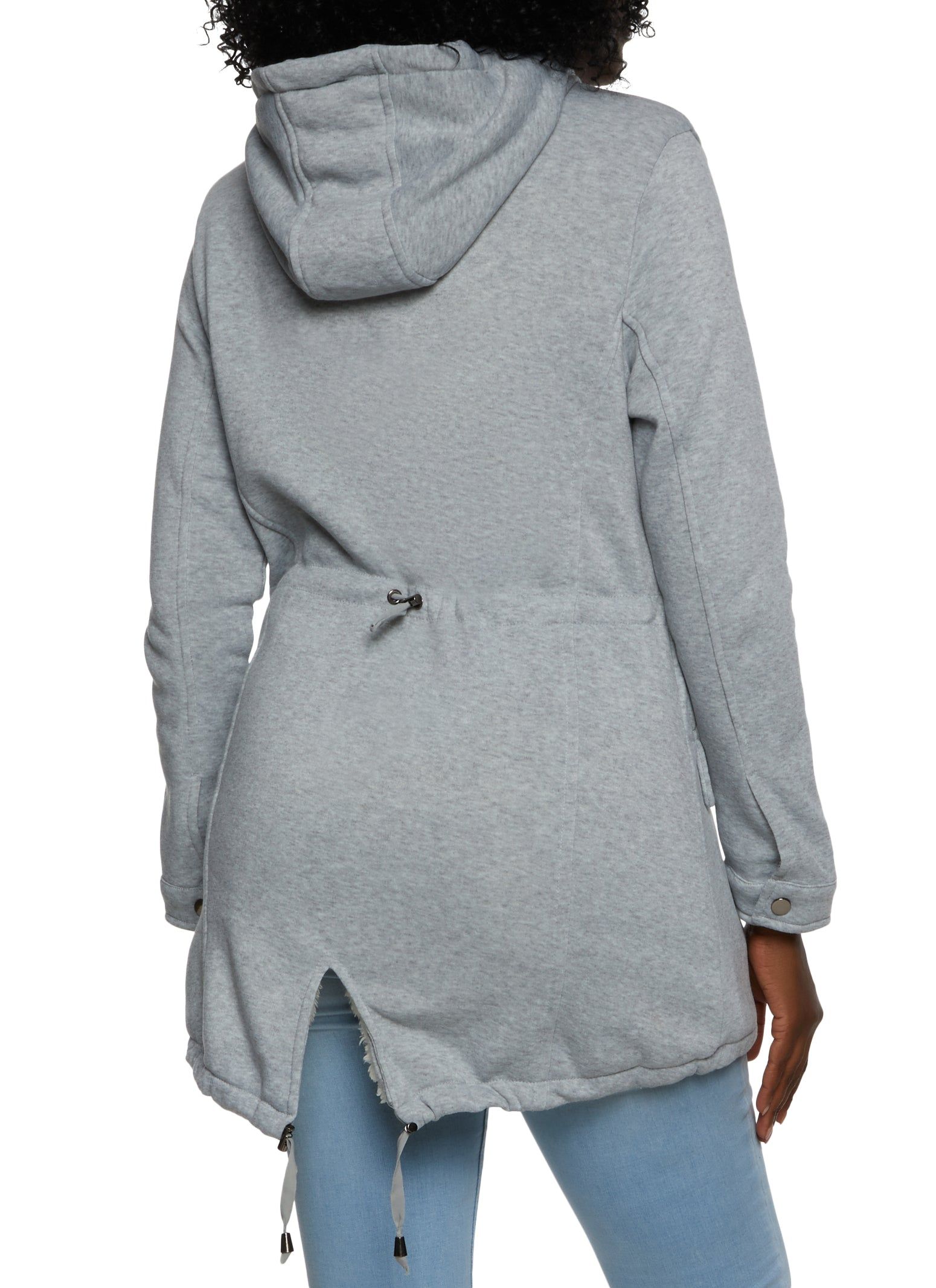 Fleece Sherpa Lined Anorak Jacket sold by Rainbow product image thumbnail 3