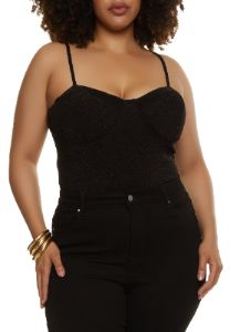 Plus Size Sweetheart Bodysuit sold by Rainbow