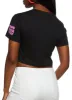 Find Your Way Hanky Hem Cropped Graphic Tee sold by Rainbow