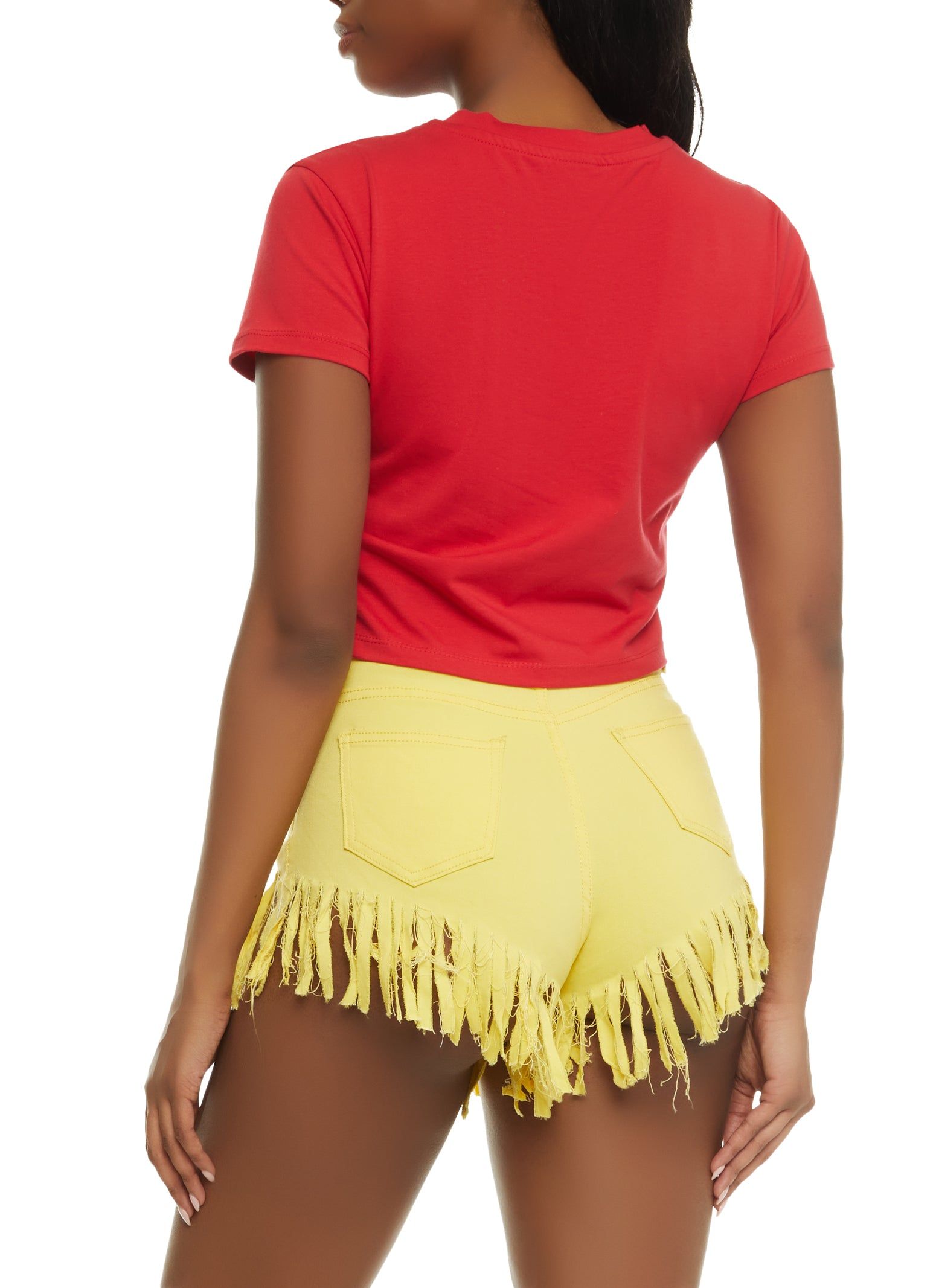 Black Queen Nutritional Facts Rhinestone Tee sold by Rainbow product image thumbnail 2