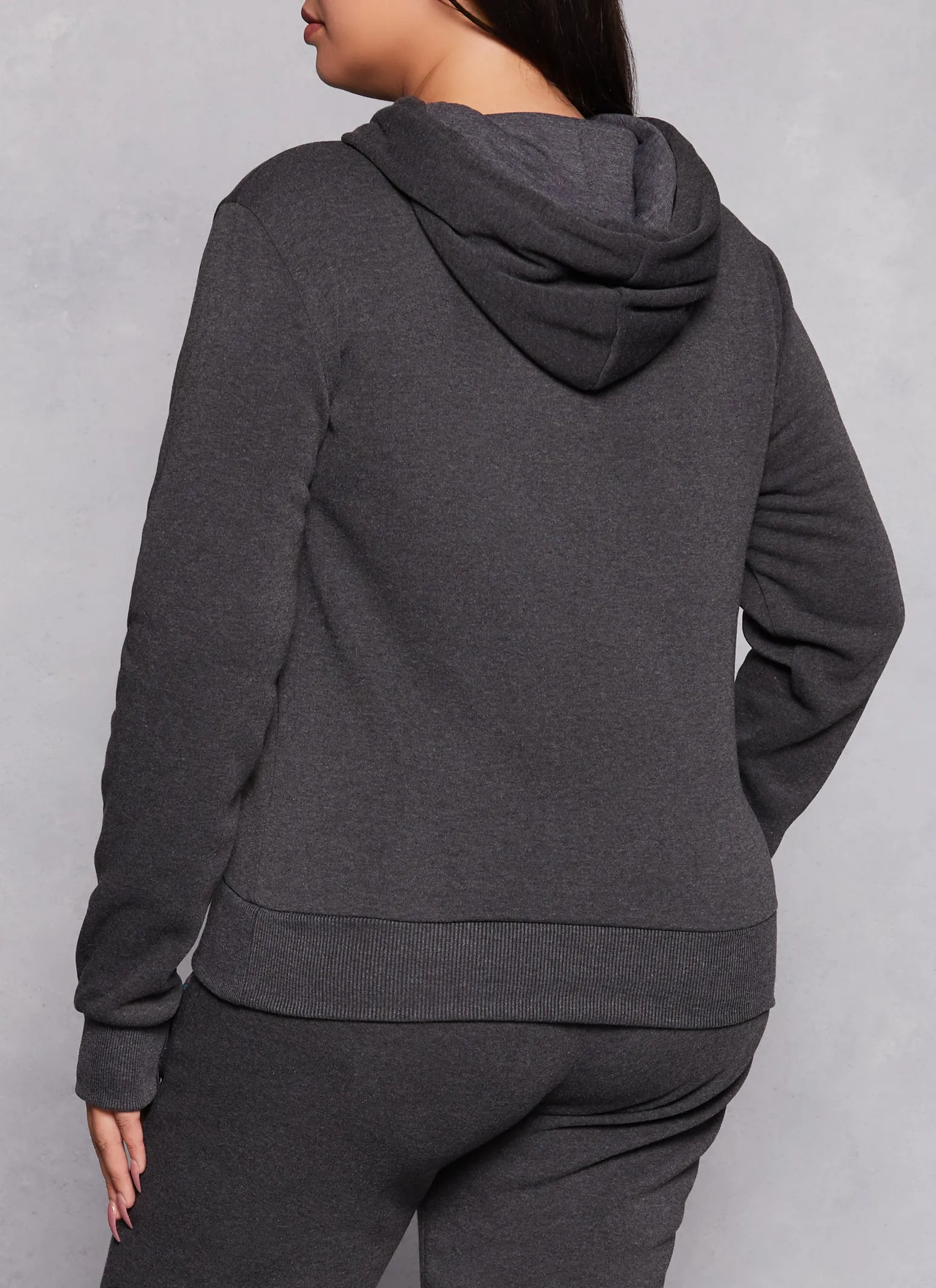 Plus Size Attitude Bear Graphic Pullover Hoodie sold by Rainbow product image thumbnail 3