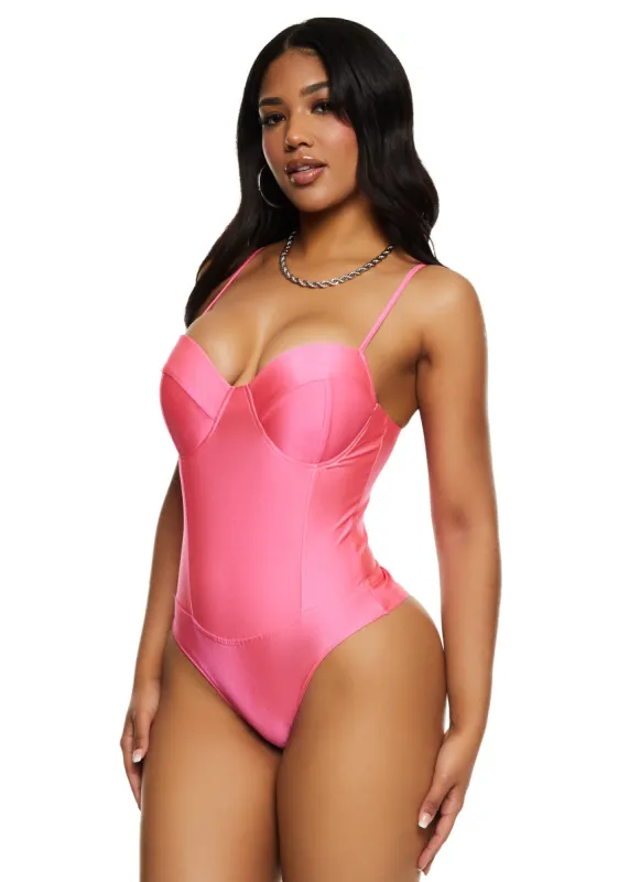 Haute Monde Bustier Bodysuit sold by Rainbow