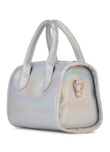 Faux Patent Leather Convertible Top Handle Crossbody Bag sold by Rainbow