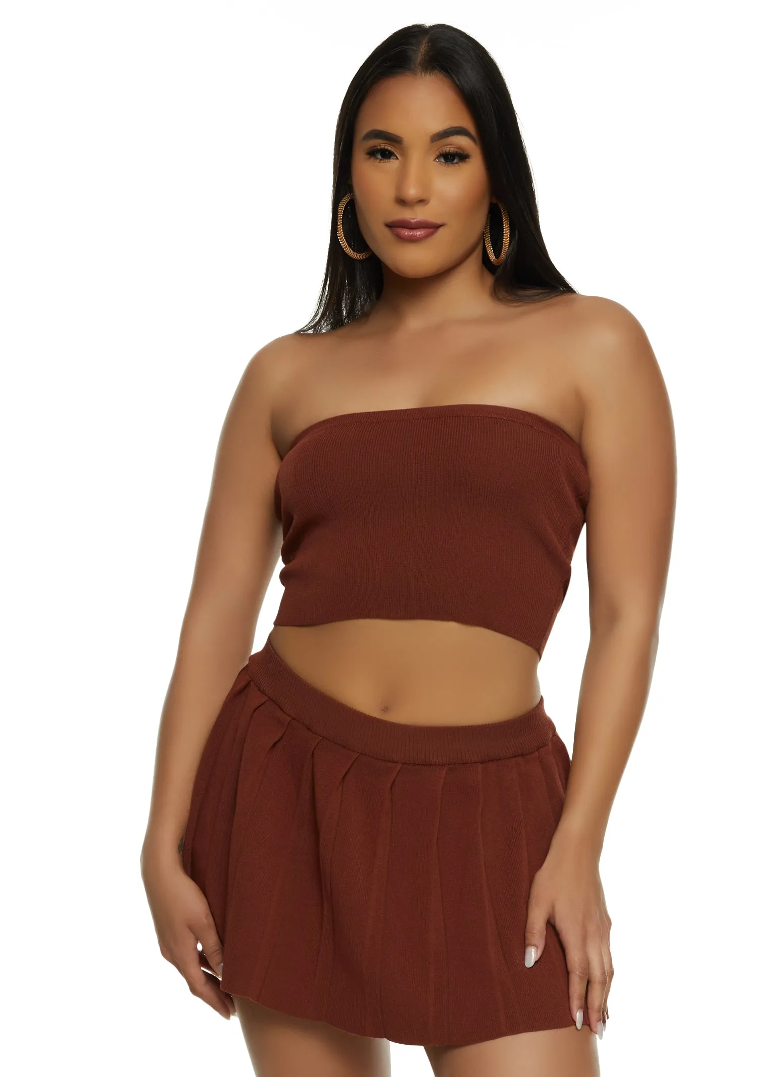 Daisy Solid Tube Top sold by Rainbow