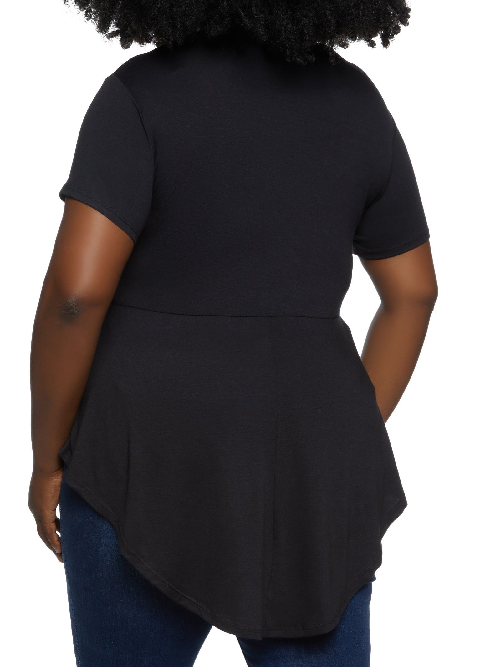 Plus Size Paris 23 Butterfly Graphic Tee sold by Rainbow product image thumbnail 2