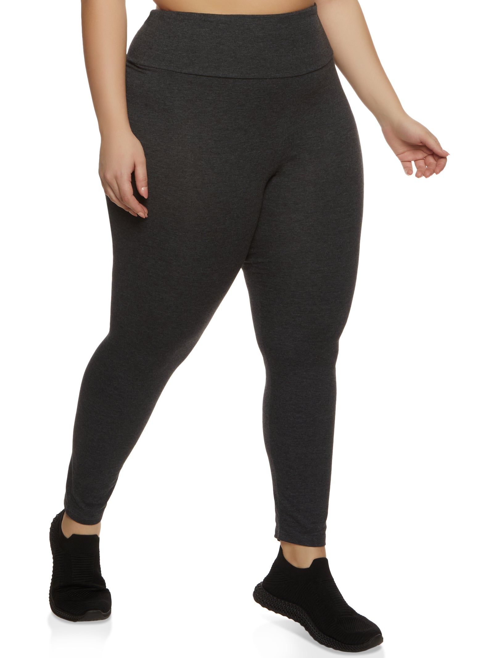 Plus Size Ultra High Waist Leggings sold by Rainbow