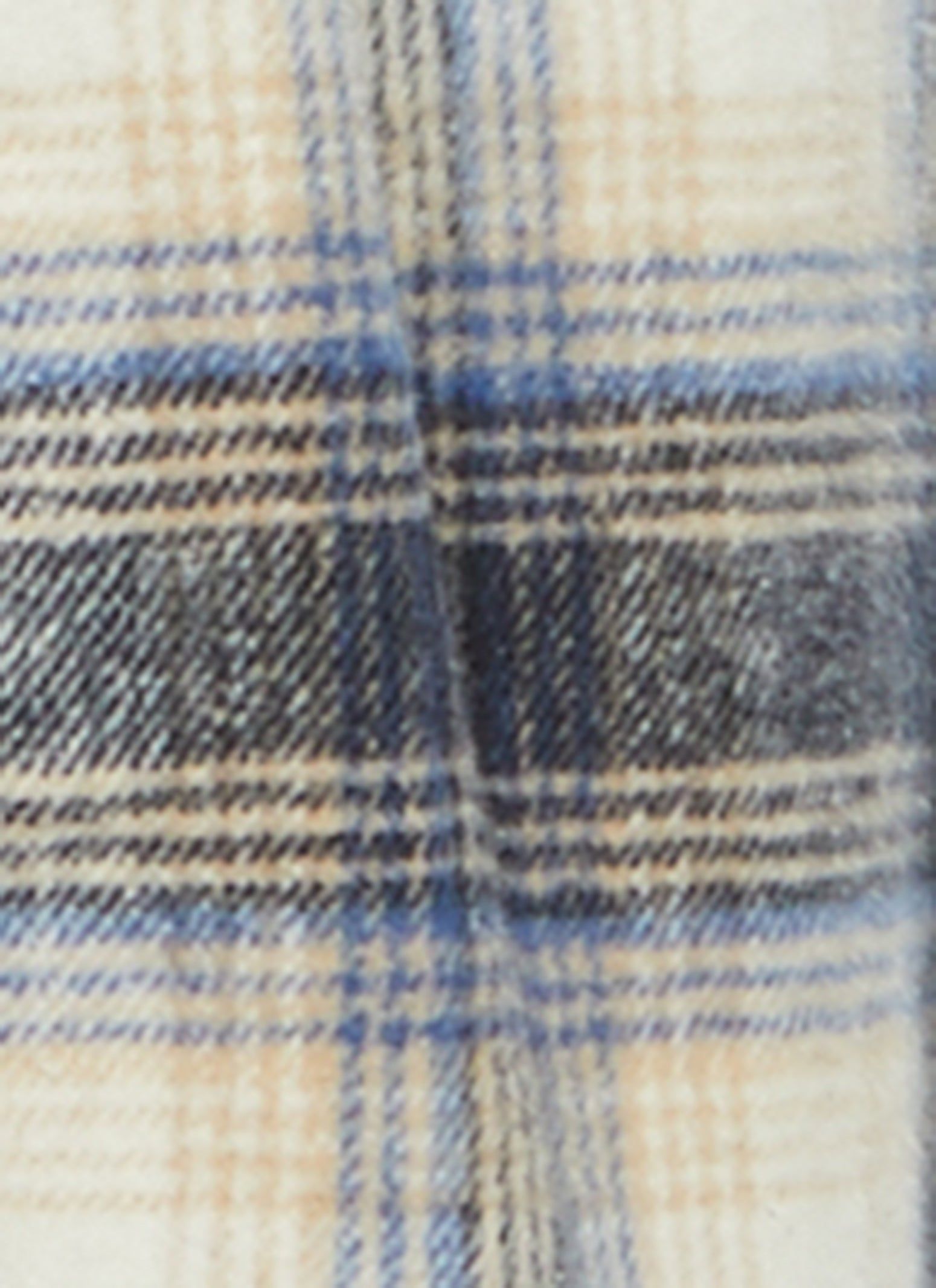 Plus Size Brushed Knit Plaid Longline Shacket sold by Rainbow product image thumbnail 3