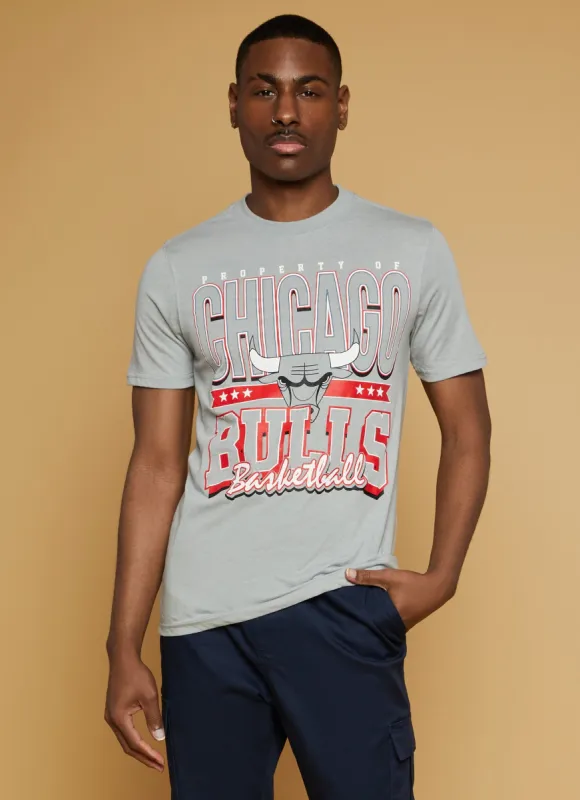 Mens NBA Chicago Bulls Basketball Graphic T Shirt sold by Rainbow
