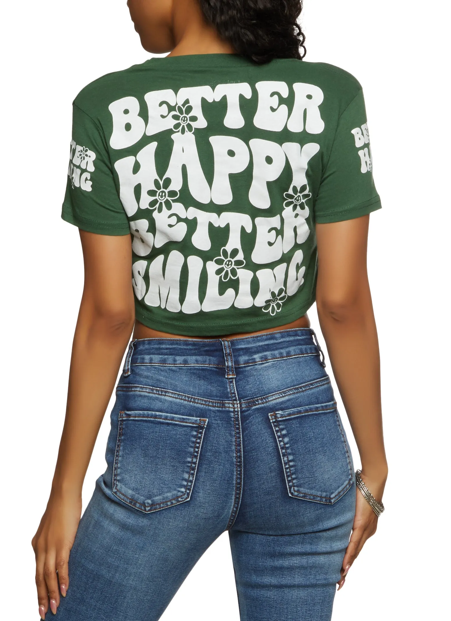 Better Happy Better Smiling Hanky Hem Tee sold by Rainbow product image thumbnail 2