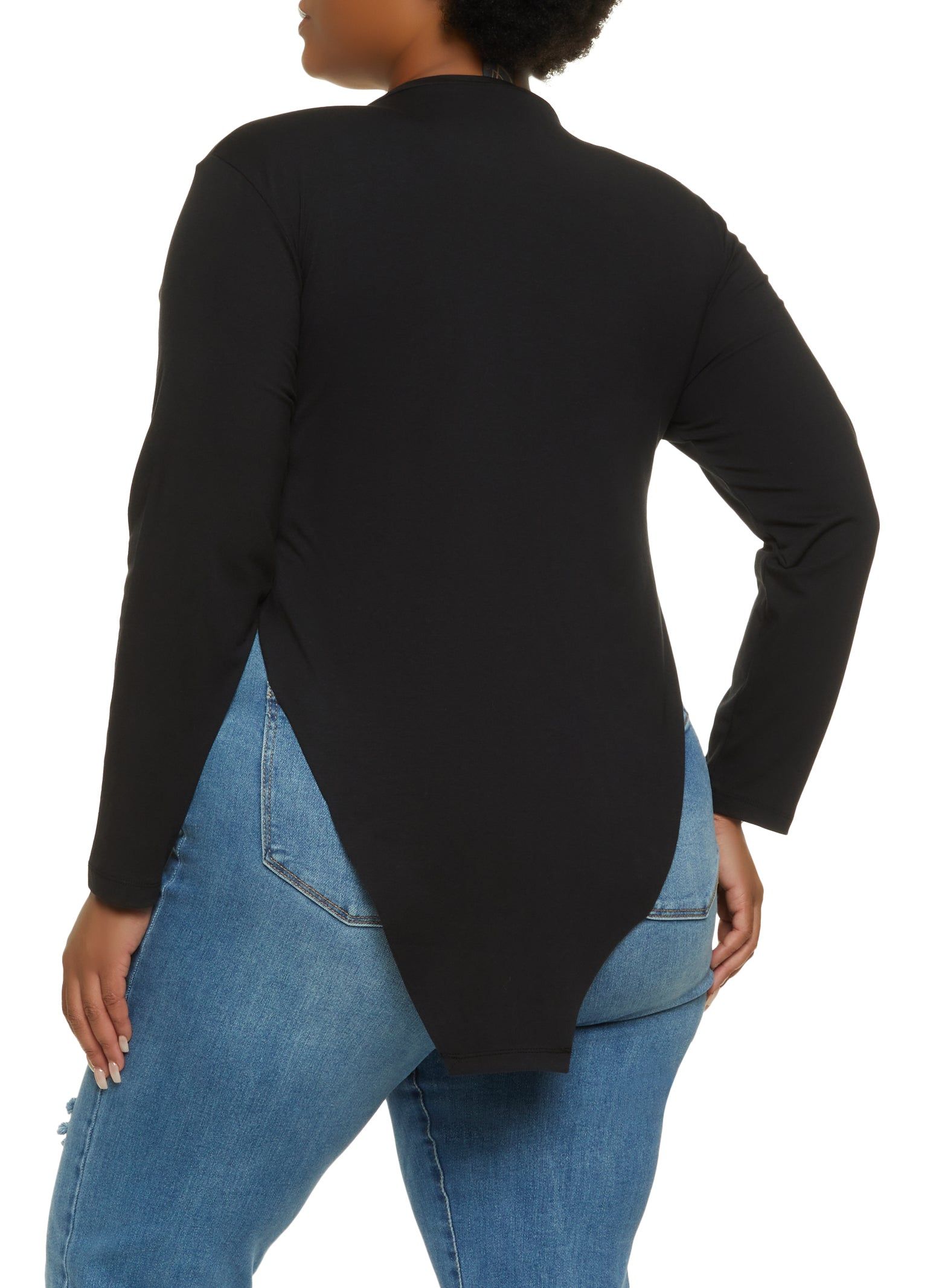 Plus Size Blessed Hanky Hem Graphic Tee sold by Rainbow product image thumbnail 2