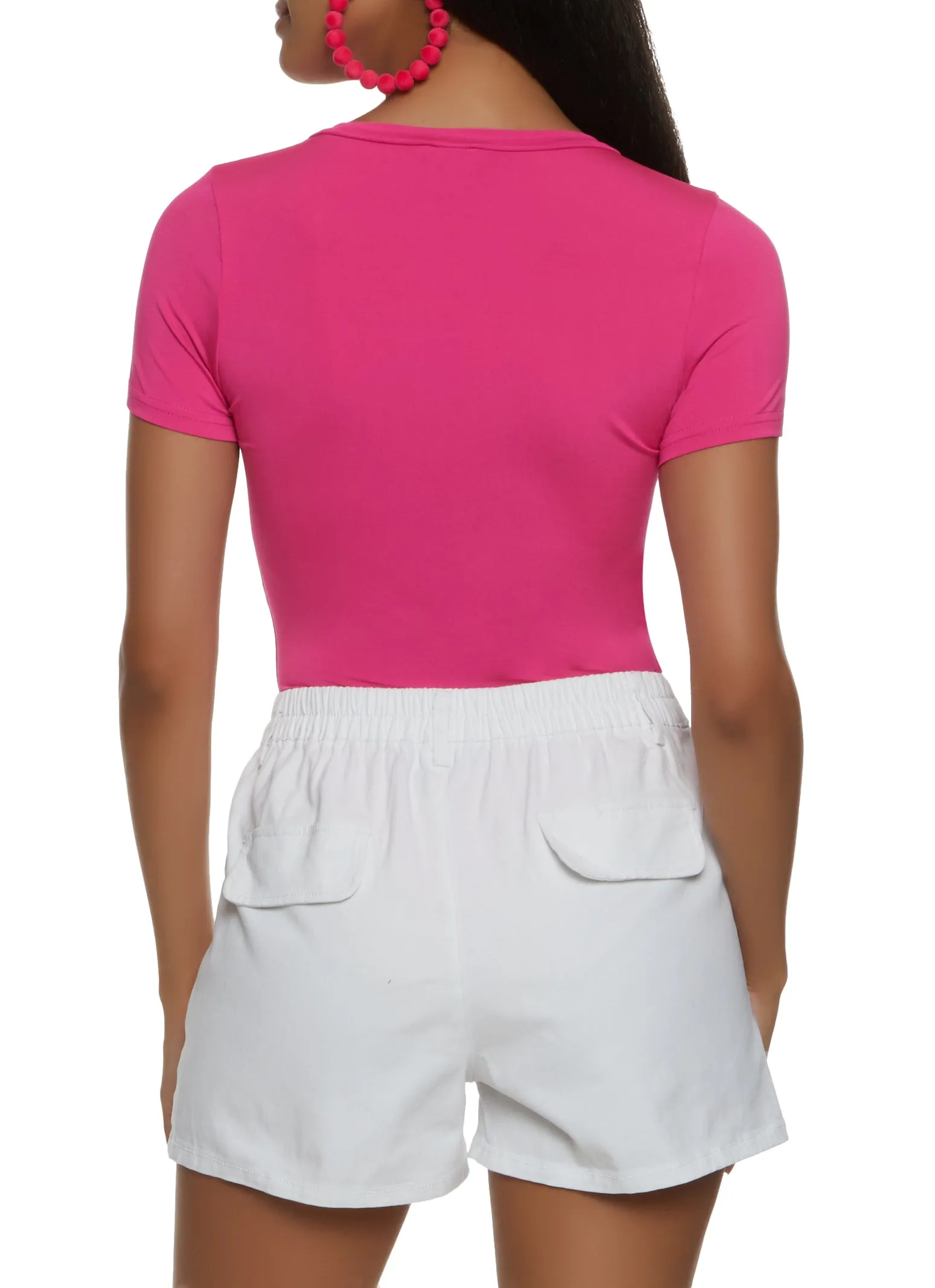 Basic Crew Neck Bodysuit sold by Rainbow product image thumbnail 3