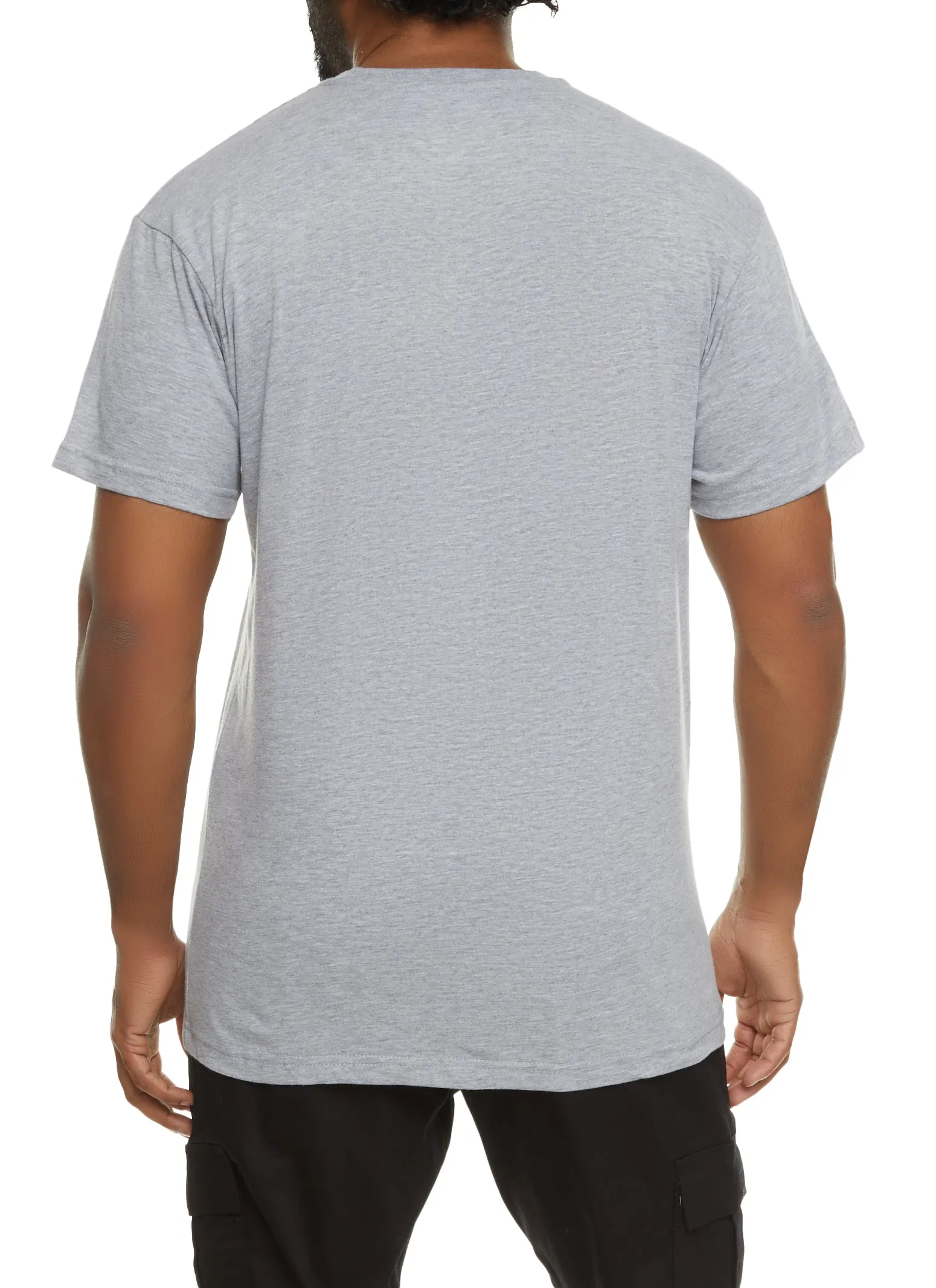 Mens Basic Crew Neck T Shirt sold by Rainbow product image thumbnail 3