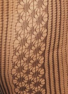 Plus Size Patterned Fishnet Tights sold by Rainbow