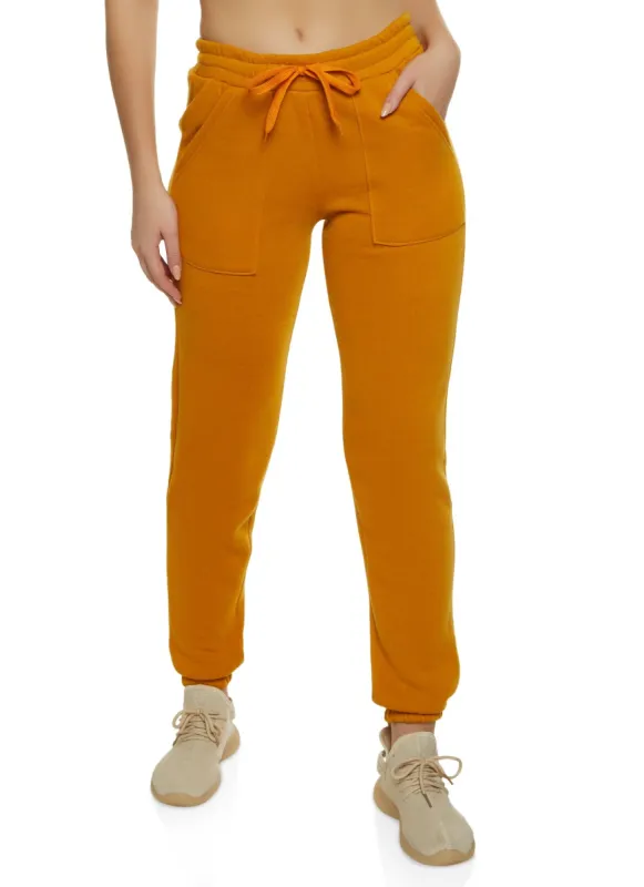 Fleece Drawstring Sweatpants sold by Rainbow