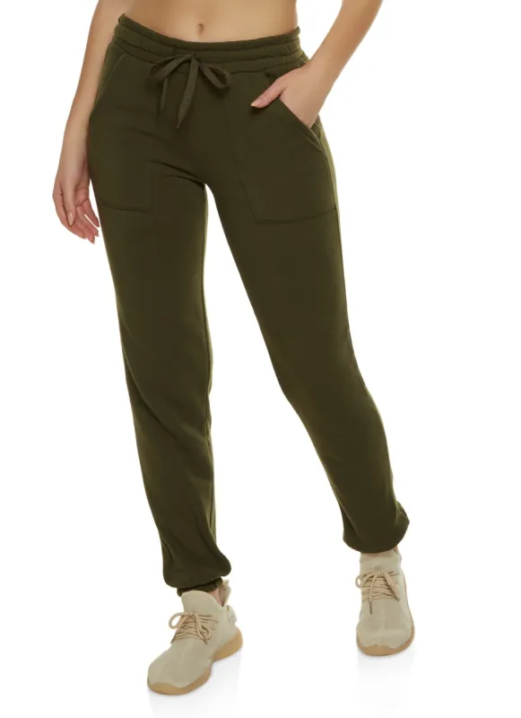 Fleece Drawstring Sweatpants sold by Rainbow
