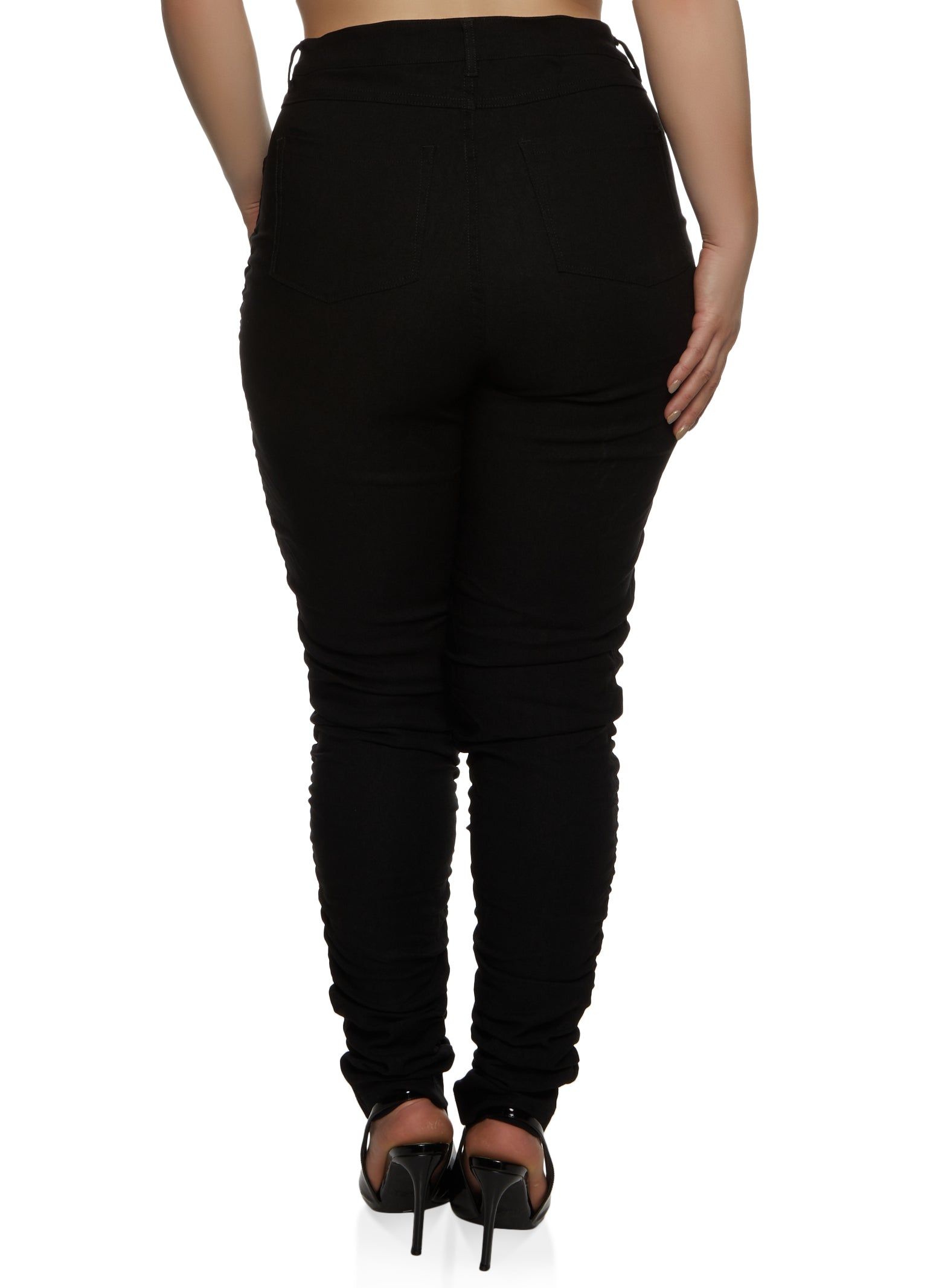 Plus Size Hyperstretch Stacked Pants sold by Rainbow product image thumbnail 2