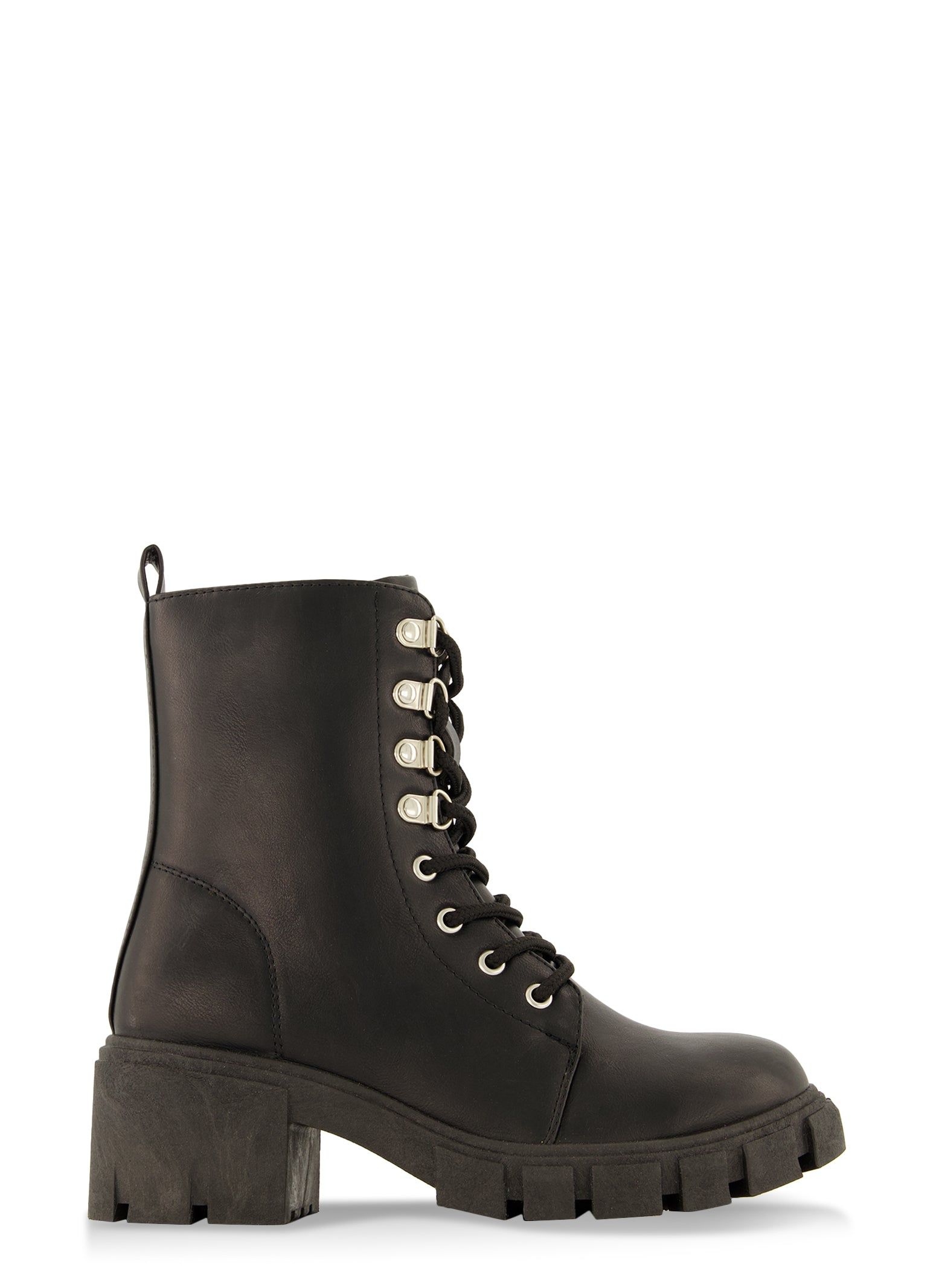 Lug Sole Lace Up Combat Boots sold by Rainbow product image thumbnail 2
