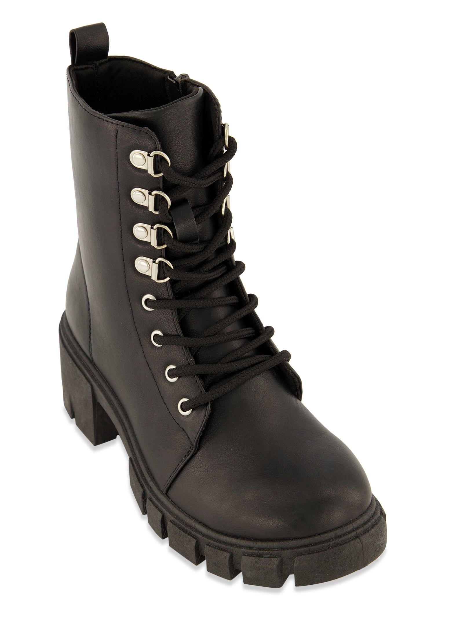 Lug Sole Lace Up Combat Boots sold by Rainbow