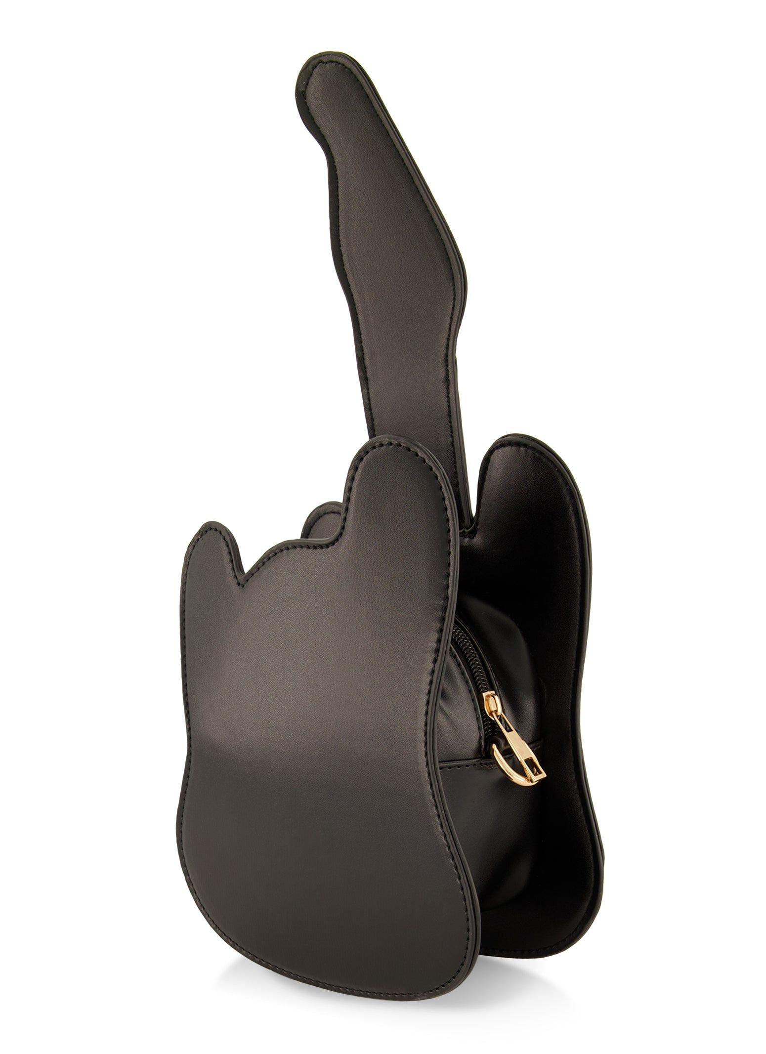 Faux Leather Guitar Crossbody Bag sold by Rainbow product image thumbnail 3