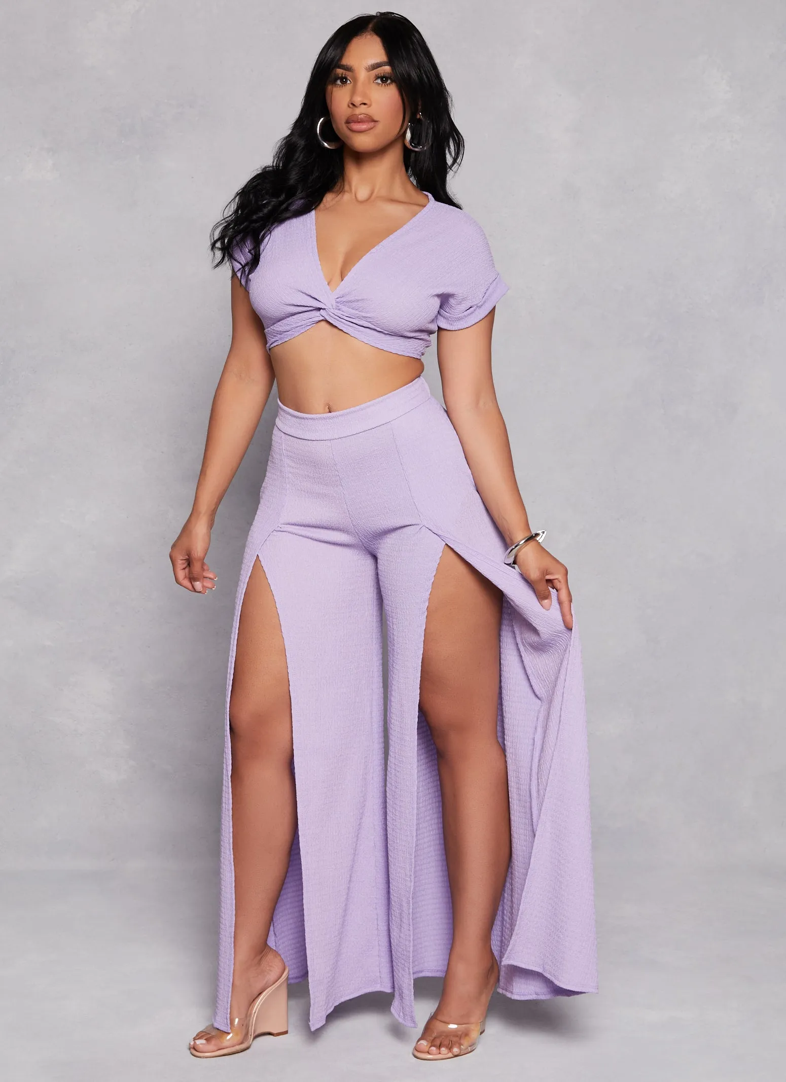 High Waist Palazzo Pants sold by Rainbow product image thumbnail 2