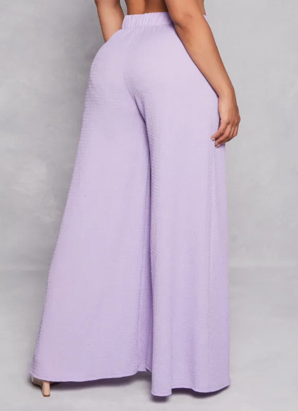High Waist Palazzo Pants sold by Rainbow