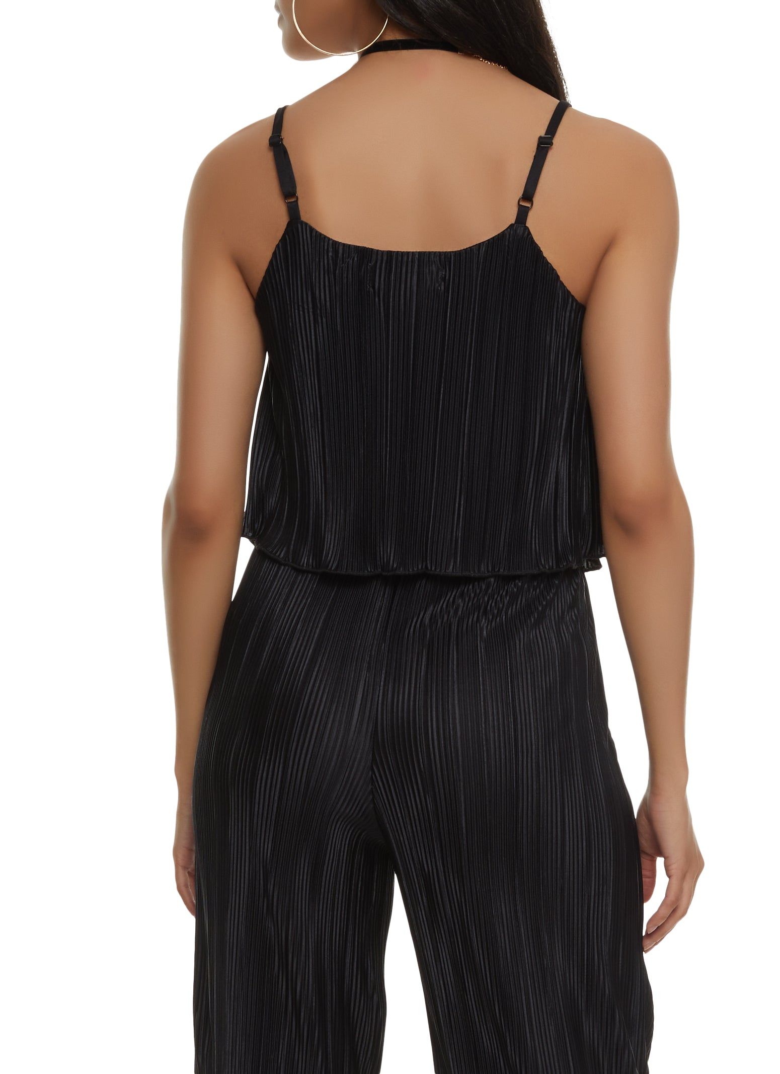 Plisse Scoop Neck Cami sold by Rainbow product image thumbnail 3