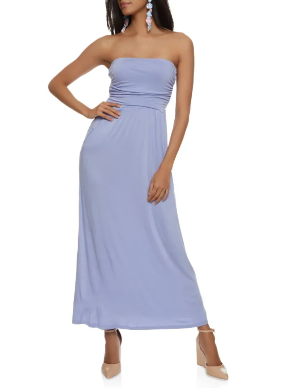Strapless Maxi Dress sold by Rainbow
