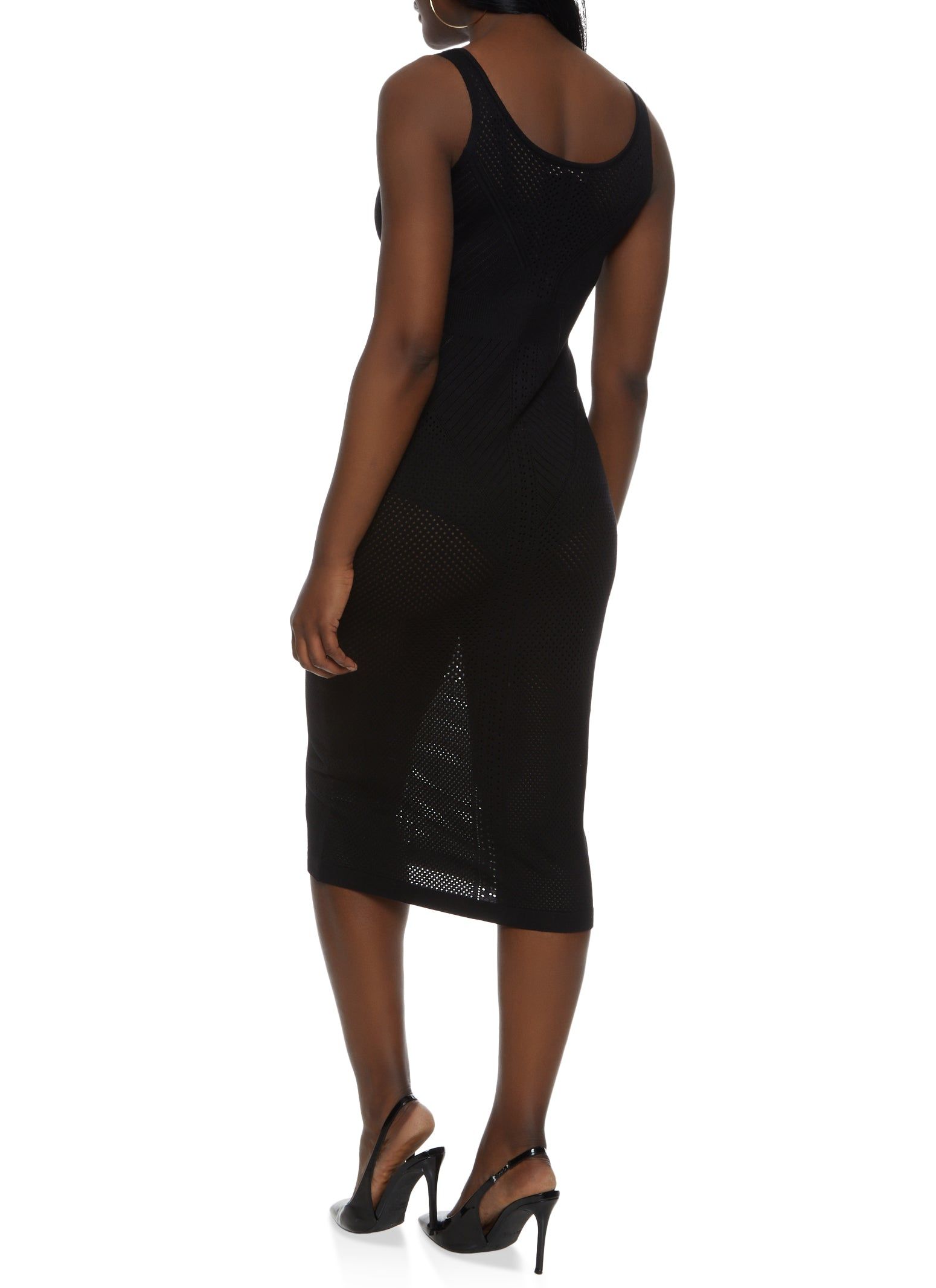 Knitted Midi Tank Dress sold by Rainbow product image thumbnail 3