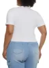 Plus Size Nope Not Today Hanky Hem Graphic Tee sold by Rainbow