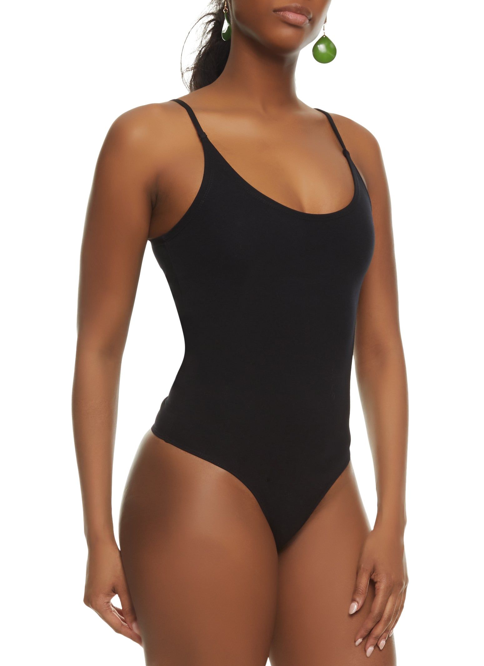 Scoop Neck Cami Bodysuit sold by Rainbow