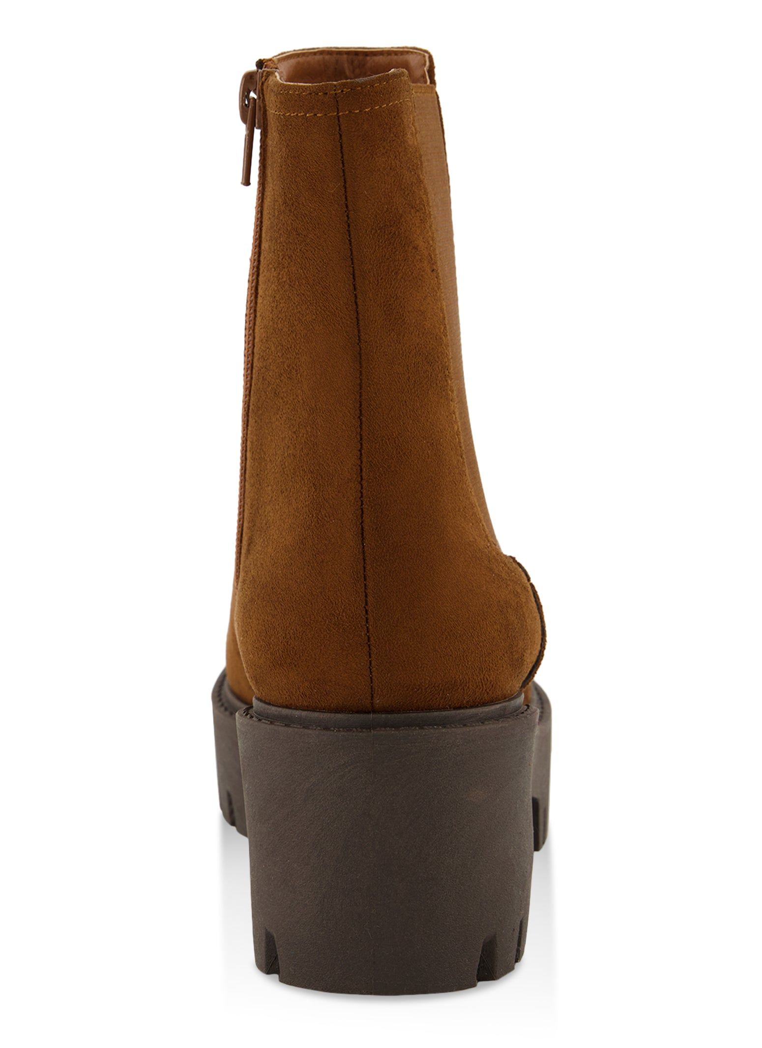Elastic Side Lug Sole Chelsea Boots sold by Rainbow product image thumbnail 3