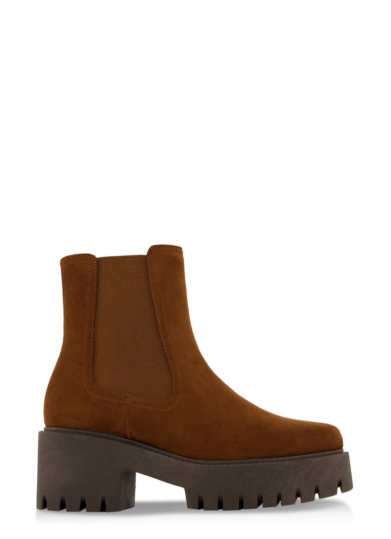 Elastic Side Lug Sole Chelsea Boots sold by Rainbow product image thumbnail 2