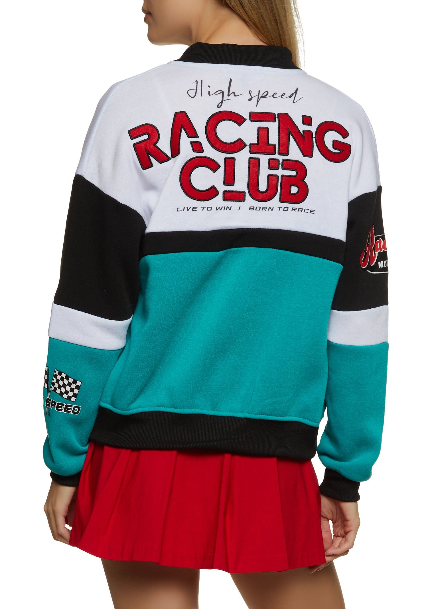 Racing Club Bomber Jacket sold by Rainbow product image thumbnail 2