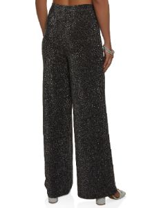 Lurex Wide Leg Pants sold by Rainbow