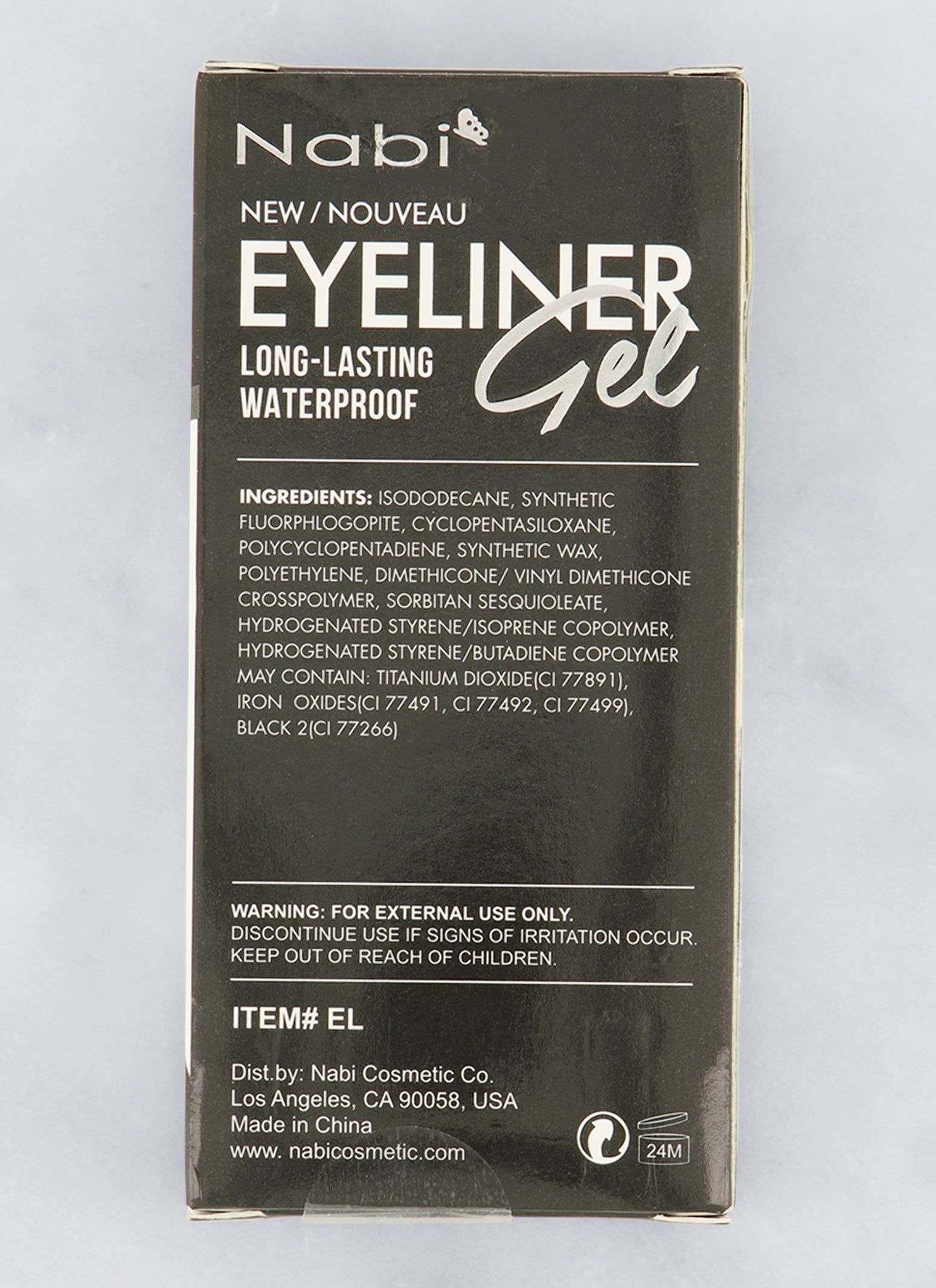 Eyeliner Gel with Brush Set sold by Rainbow product image thumbnail 3